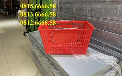 Giỏ nhựa siêu thị Thành Đạt : Giá rẻ, Mẫu mã đẹp