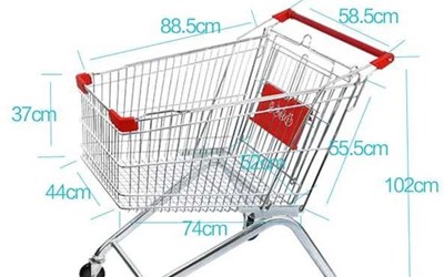 Xe đây siêu thị - thiết bị giúp ta mua sắm tiện lợi hơn