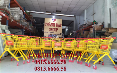 CƠ KHÍ THÀNH ĐẠT NHÀ PHÂN PHỐI ĐỘC QUYỀN XE ĐẨY  SIÊU THỊ