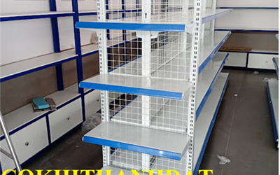 HOÀN THÀNH LẮP ĐẶT KỆ SIÊU THỊ CHO NHÀ SÁCH MINA Ở BÌNH CHIỂU THỦ ĐỨC