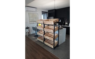 KỆ RAU CỦ QUẢ 4 TẦNG THÀNH ĐẠT CHẤT LƯỢNG GIÁ TẠI KHO