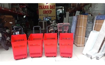 Giỏ nhựa siêu thị đa năng, độ bền cao giá rẻ 