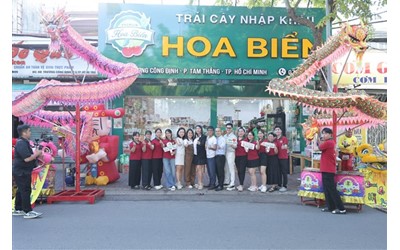 LẮP ĐẶT KỆ SIÊU THỊ CHO CHUỖI CỬA HÀNG HOA BIỂN TẠI VŨNG TÀU