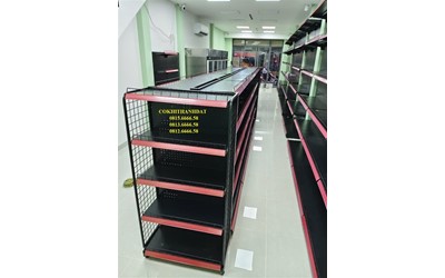 HOÀN THÀNH LẮP ĐẶT KỆ SIÊU THỊ CHO CỬA HÀNG TRÁI CÂY TẠI LONG KHÁNH