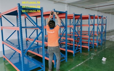 Kệ kho hàng tại Công ty cổ phần MOSI Quận 7 TPHCM