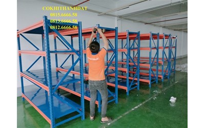 Kệ kho hàng tại Công ty cổ phần MOSI Quận 7 TPHCM