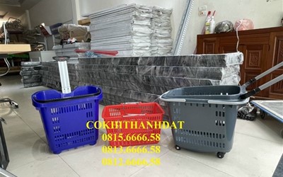 GIỎ KÉO - GIỎ XÁCH TAY SIÊU THỊ { XẢ KHO }