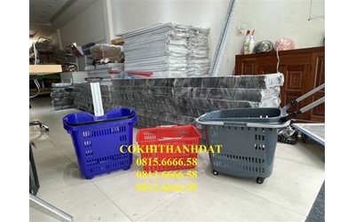 GIỎ KÉO - GIỎ XÁCH TAY SIÊU THỊ { XẢ KHO }
