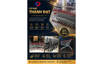  XE ĐẨY SIÊU THỊ THÀNH ĐẠT - RẺ NHẤT TOÀN QUỐC
