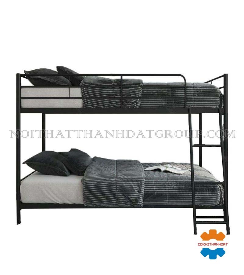 Giường sắt 2 tầng cho Homestay Thành Đạt giá rẻ GS-TD003