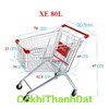 Xe đẩy siêu thị 80 L