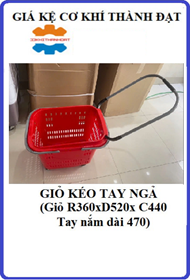 Giỏ kéo siêu thị TD01