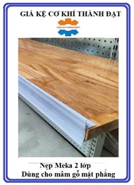 Nẹp cài giá cho kệ mâm gỗ