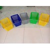 Giỏ xách tay siêu thị quai inox  màu xám