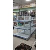 Kệ siêu thị lưng lưới đơn 0,9m×1,2m